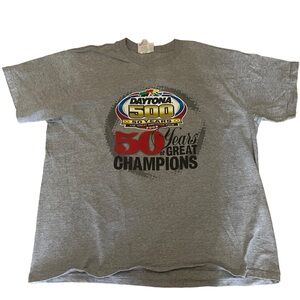 Daytona 500 NASCAR T-Shirt Men's XL Great American Race 50 Year Anniversary 2008